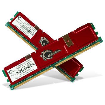 G.Skill NQ Series 2GB DDR2 Kit (2x1GB) - 800MHz/PC2-6400, CL5, 1.8V-2.0V, Unbuffered, Non-ECC