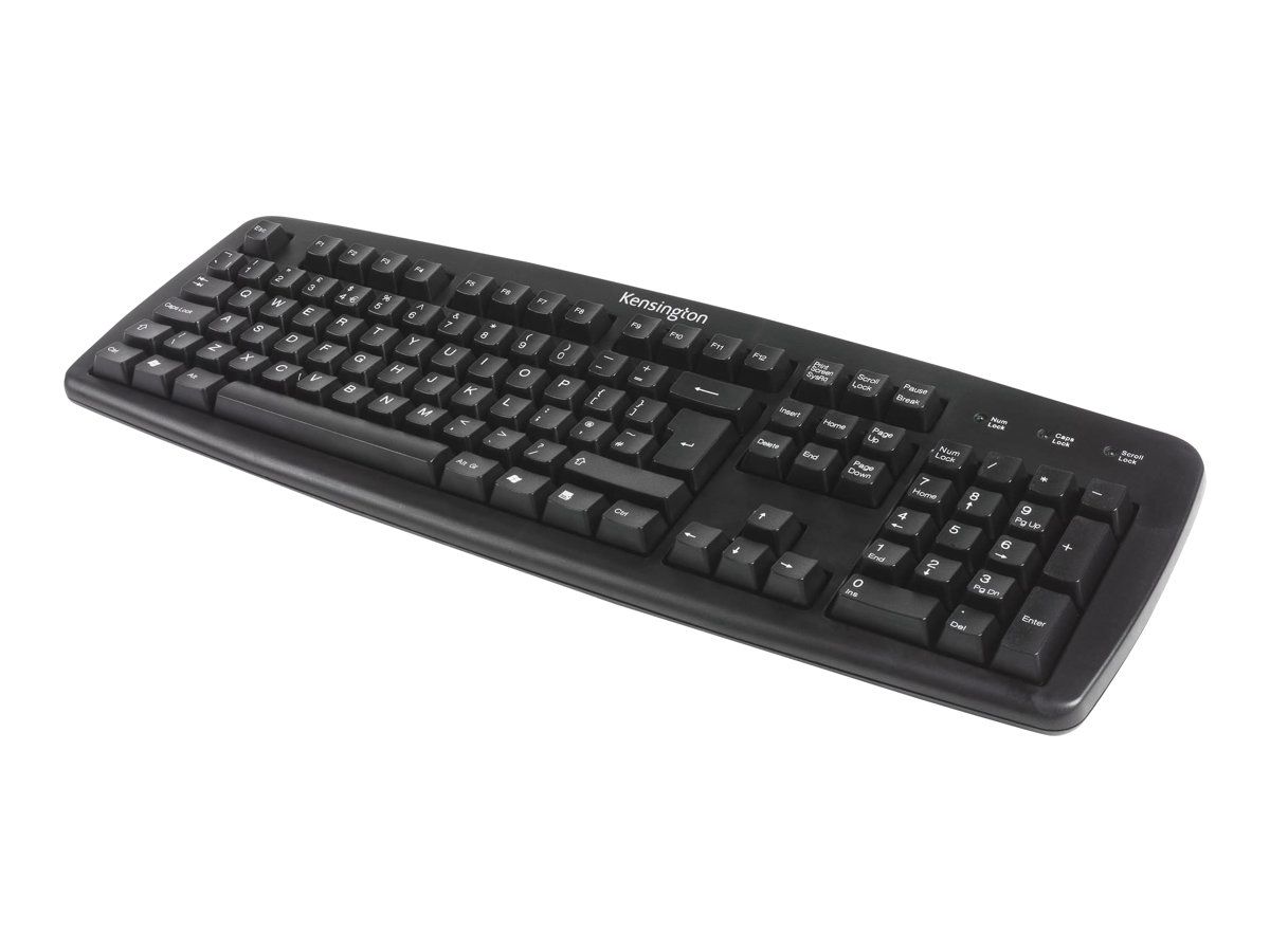 Kensington ValuKeyboard - USB Keyboard - Black