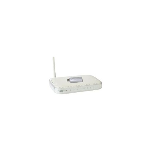 Kit de inicio inalámbrico Netgear DGB111G (modem ADSL, conmutador de 4 puertos, 802.11b/g, 2.4GHz)