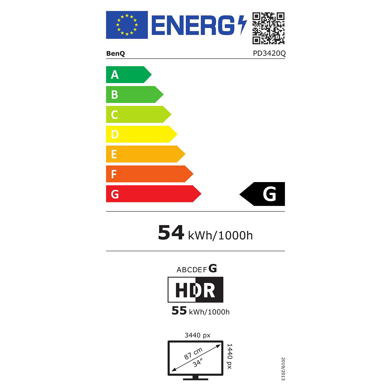 BenQ 34" LED - PD3420Q