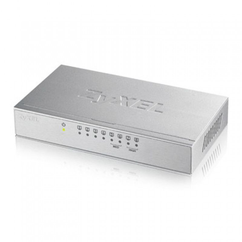 ZyXEL GS-108B v3 - Conmutador - No administrado - 8 x 10/100/1000 - Escritorio