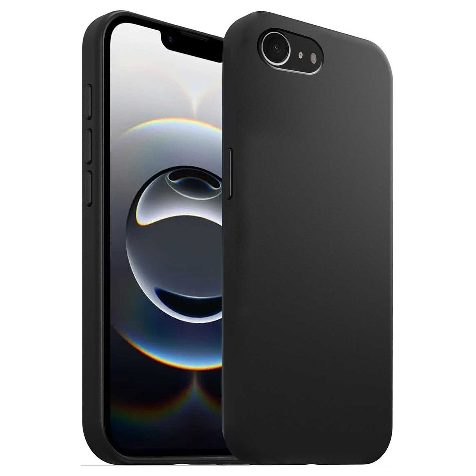 Akashi Black Silicone Case iPhone 16e / 17e