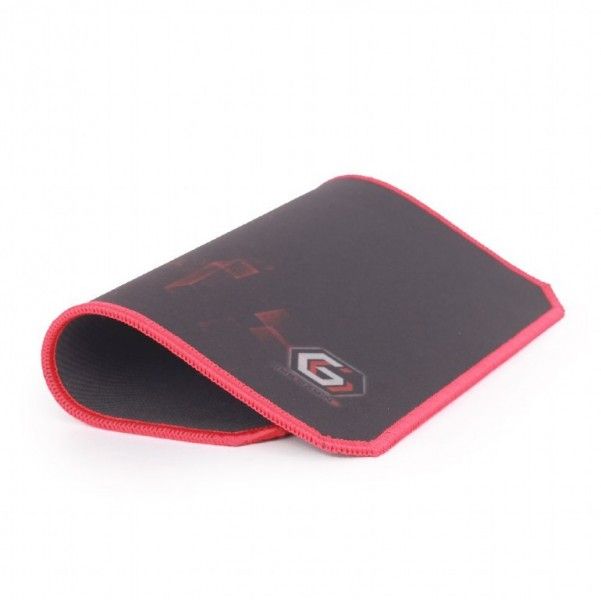 Alfombrilla para ratón de juego Gembird - XL (Negro/Rojo)
