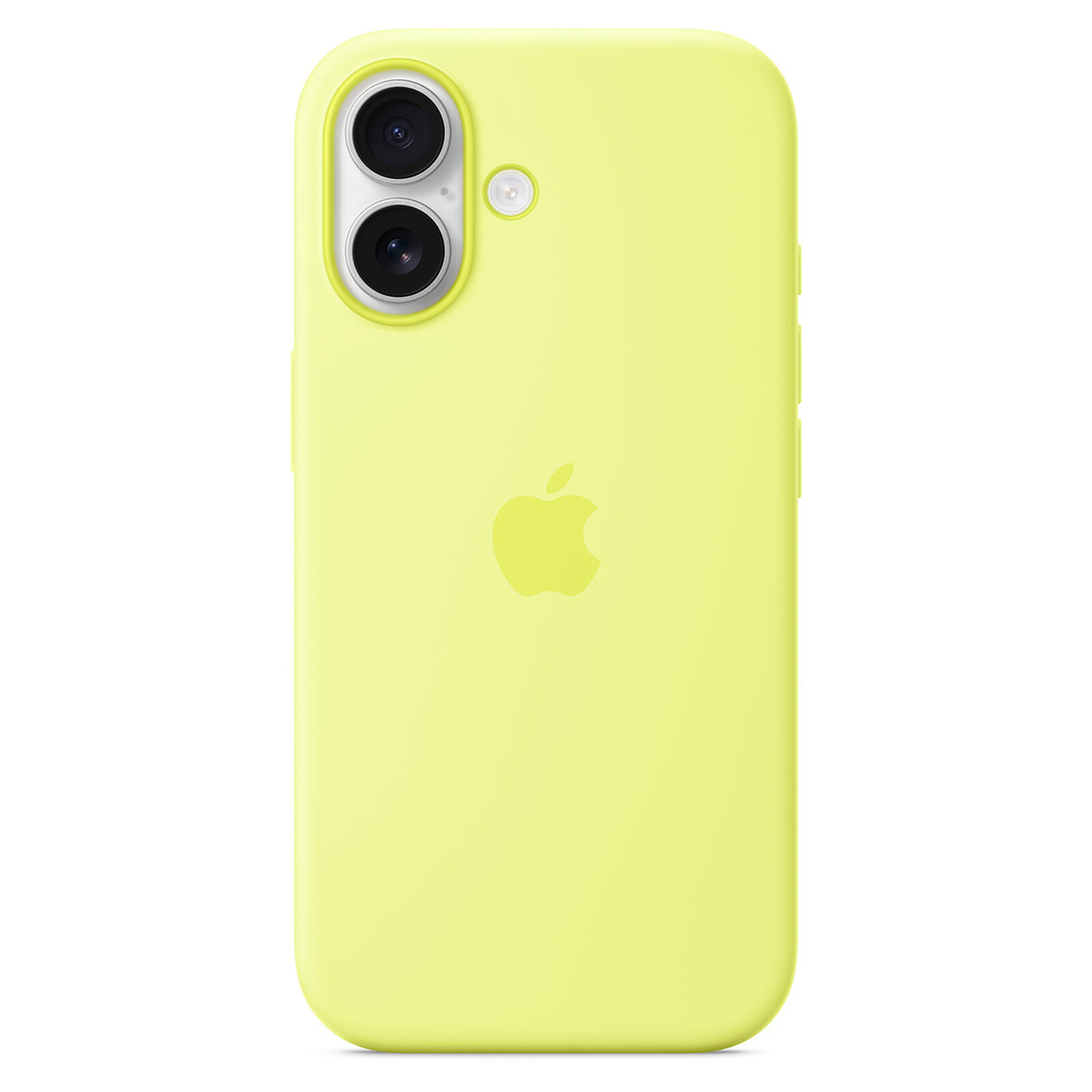 Apple Silicone Case with MagSafe Fluo Yellow Apple iPhone 17