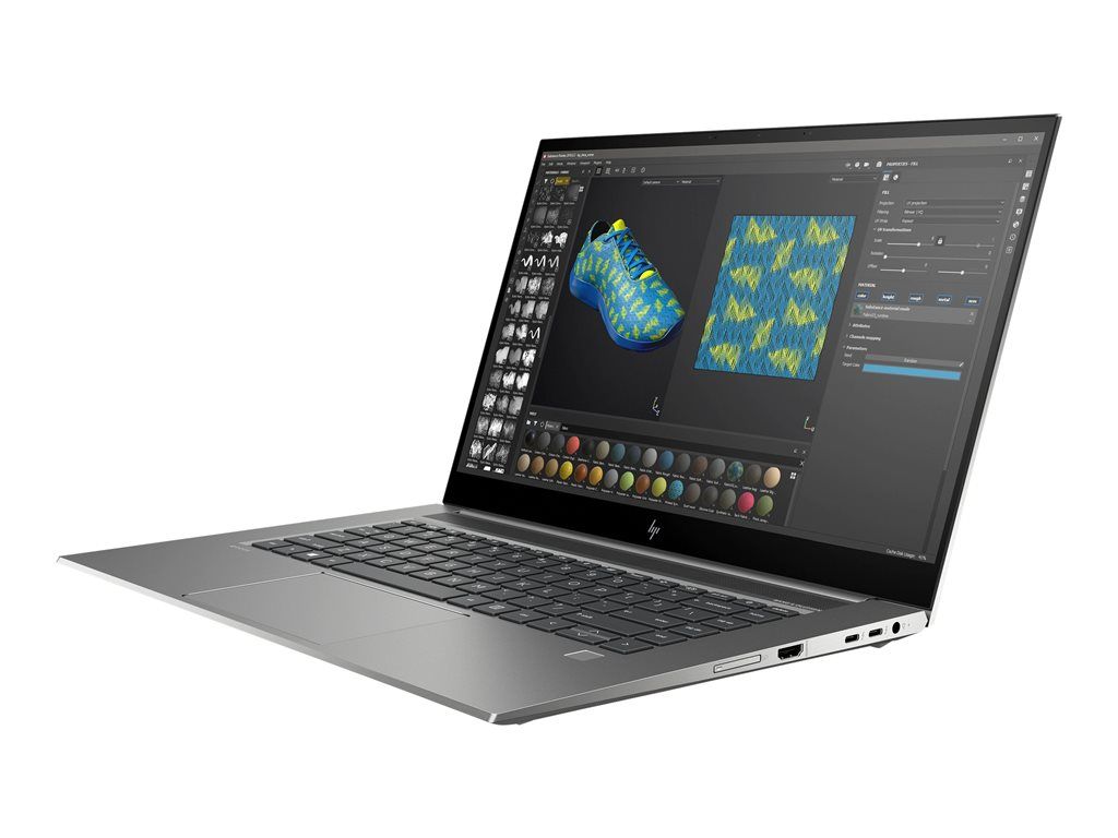 HP ZBook Studio G7 Mobile Workstation - Core i7, 16GB RAM, 512GB SSD, Silver AZERTY