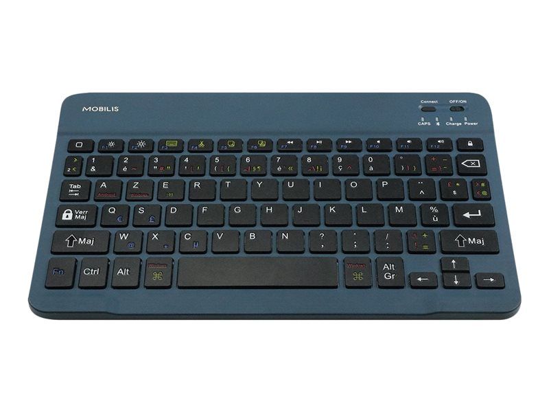 Mobilis Wireless Bluetooth Keyboard (AZERTY, French, Blue)