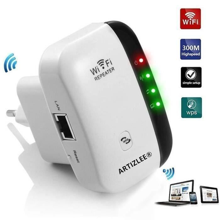 ARTIZLEE WiFi Amplifier, 300Mbps WiFi Signal Booster, WLAN 802.11n/g/b