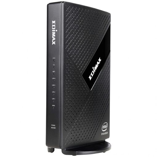 Enrutador inalámbrico Edimax BR-6473AX Gigabit Ethernet de banda doble (2.4 GHz / 5 GHz) Negro