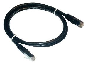 MCL Samar RJ-45 to RJ-45 Cable - 2m - CAT 5e - Black
