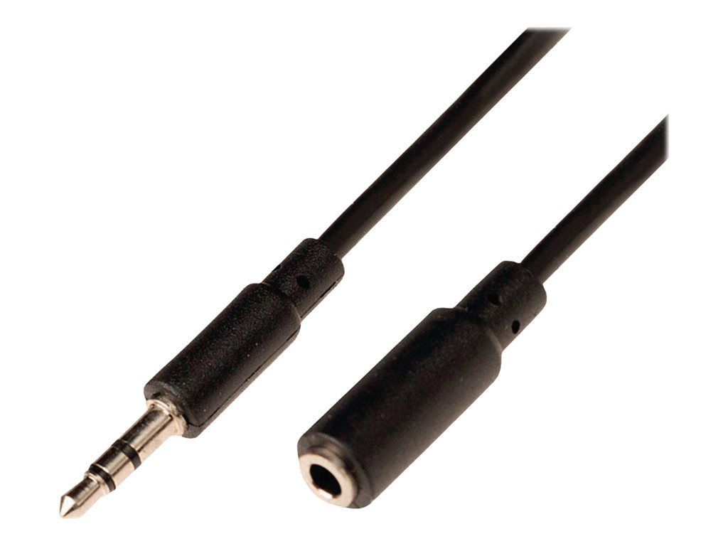 Nedis Audio Cable Extension - 3.5mm Stereo Male to Female - 3m - Black