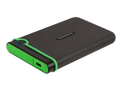 Transcend StoreJet 25M3C - 4TB External Hard Drive - 2.5" Portable - USB 3.1 Gen 1 - Iron Gray