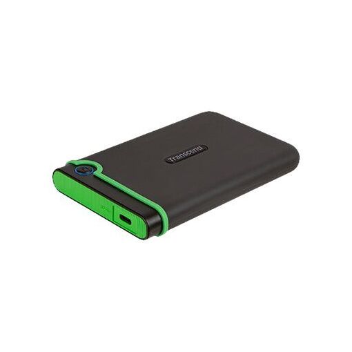 Transcend StoreJet 25M3C - Disco duro externo de 4 TB - 2,5'' - USB 3.1 Generación 1 - Gris acero