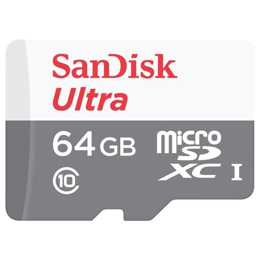 SanDisk Ultra MicroSDXC Card - 64GB, Class 10, UHS-I