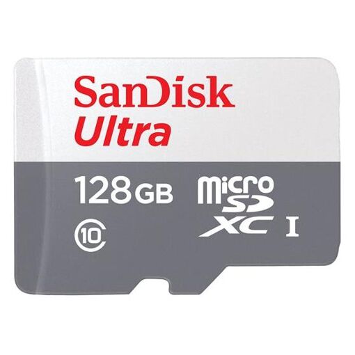 SanDisk Ultra microSDXC Card - 128GB - A1/UHS Class 1/Class 10