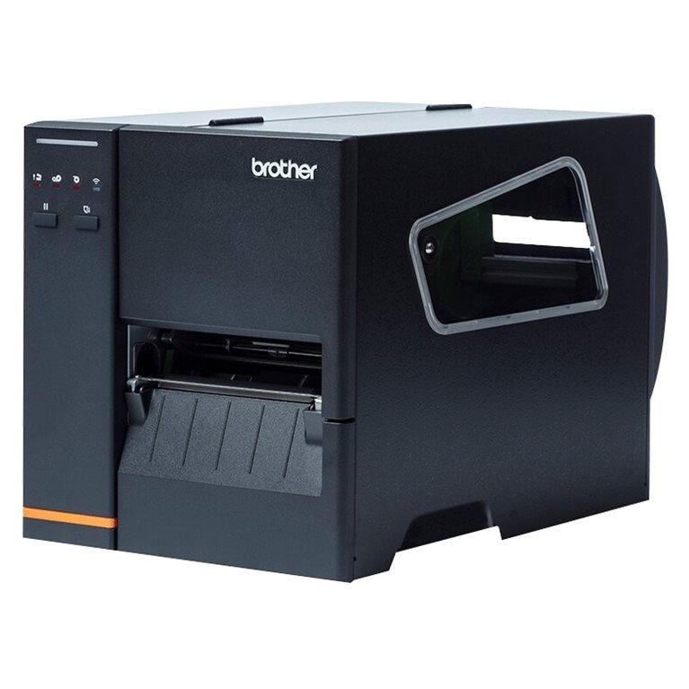 Brother TJ-4120TN Label Printer - Direct Thermal/Thermal Transfer - Roll (12 cm) - 300 ppp - Up to 178 mm/sec - LAN, Serial, USB Host, USB 2.0