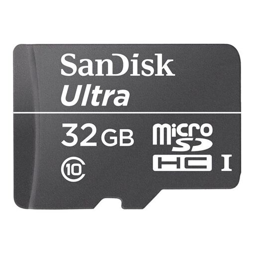 SanDisk Ultra MicroSDHC Card - 32GB, Class 10, UHS-I