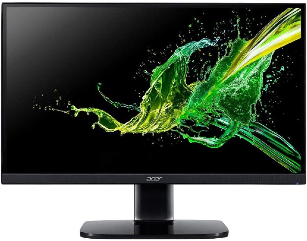 Acer 27-inch FHD IPS Monitor with HDMI/VGA, 1ms Response Time, 75Hz Refresh Rate and FreeSync