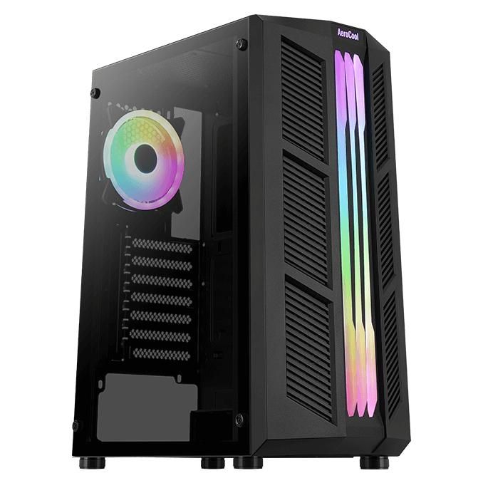 AeroCool Prime-G-BK-v2 Midi Tower Black