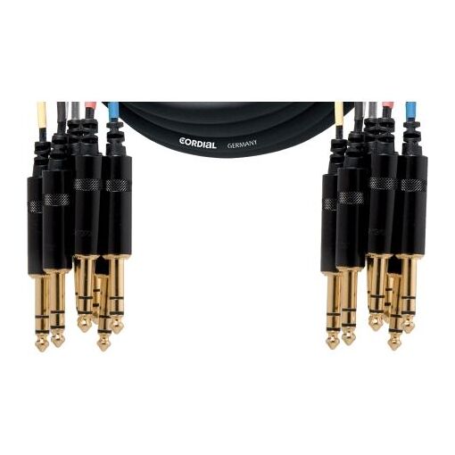 Cordial 8x Stereo Jack Cable (5m)