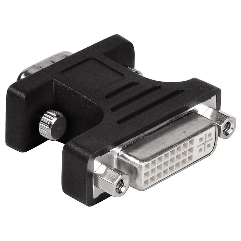 Hama VGA/DVI Adapter, Black