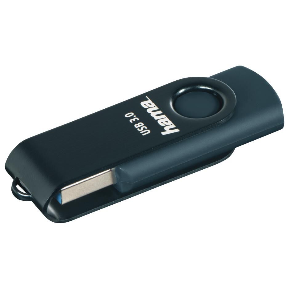 Hama Rotate 256GB USB Flash Drive Type-A Blue