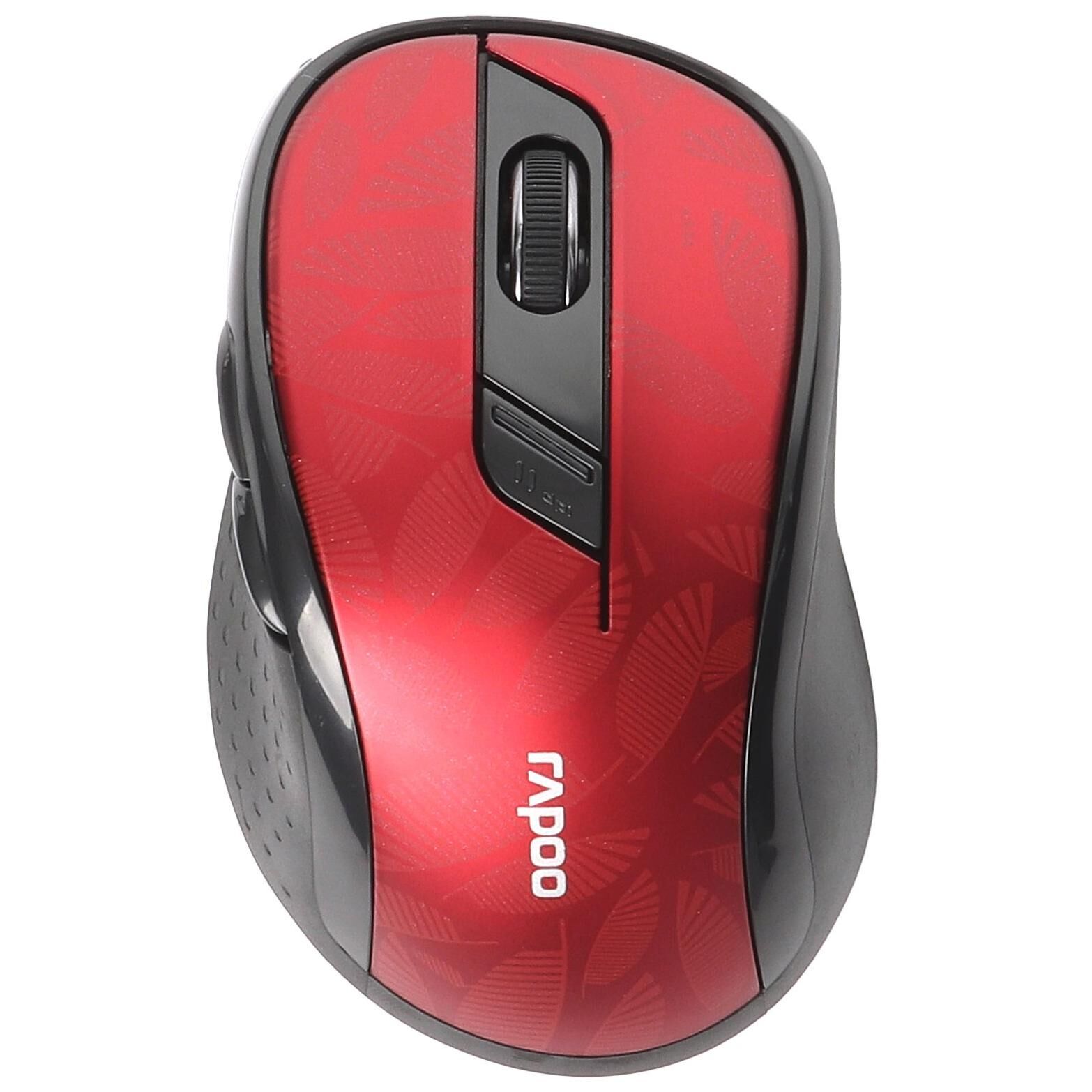 Rapoo M500 Bluetooth Optical Right-Handed Mouse, 1600 DPI