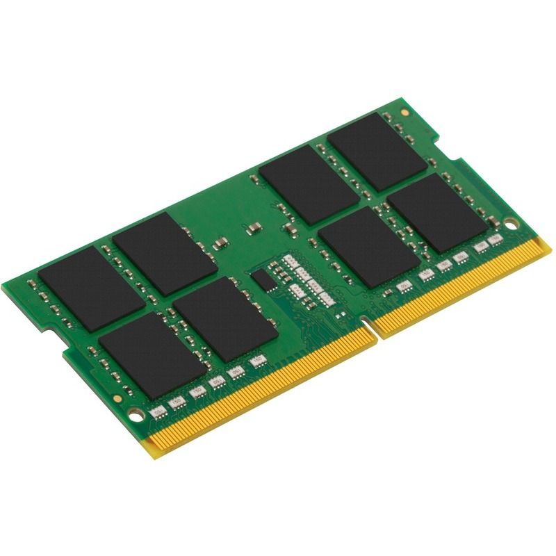Kingston 32GB DDR4 SO-DIMM Memory Module (260-pin, 3200MT/s, CL22, 1.2V, Unbuffered, Non-ECC)