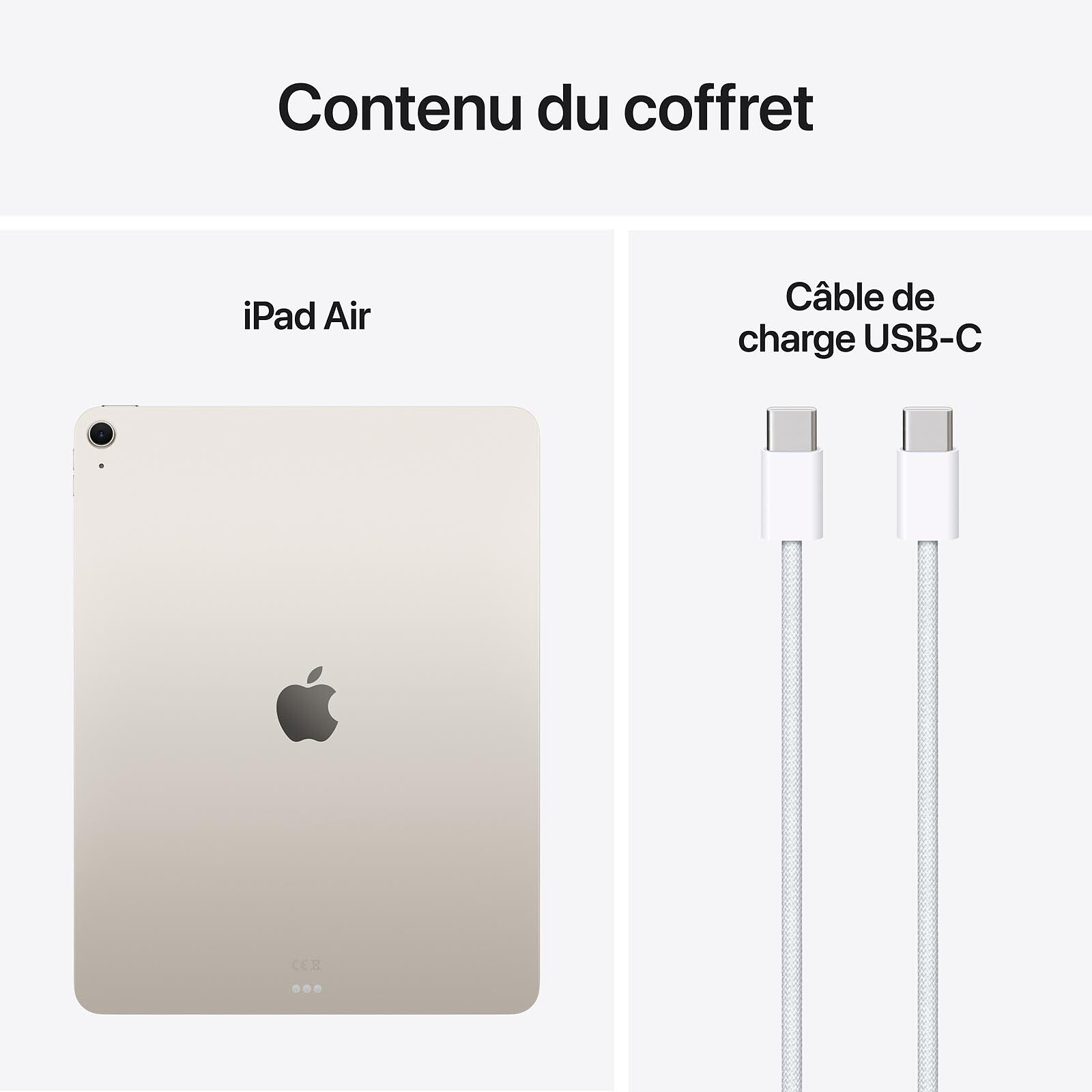 Apple iPad Air M3 13-inch (2025) Wi-Fi 256GB Stellar Light