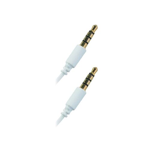 APM Audio Cable - 3.5mm Stereo Male to Male - 3m - White
