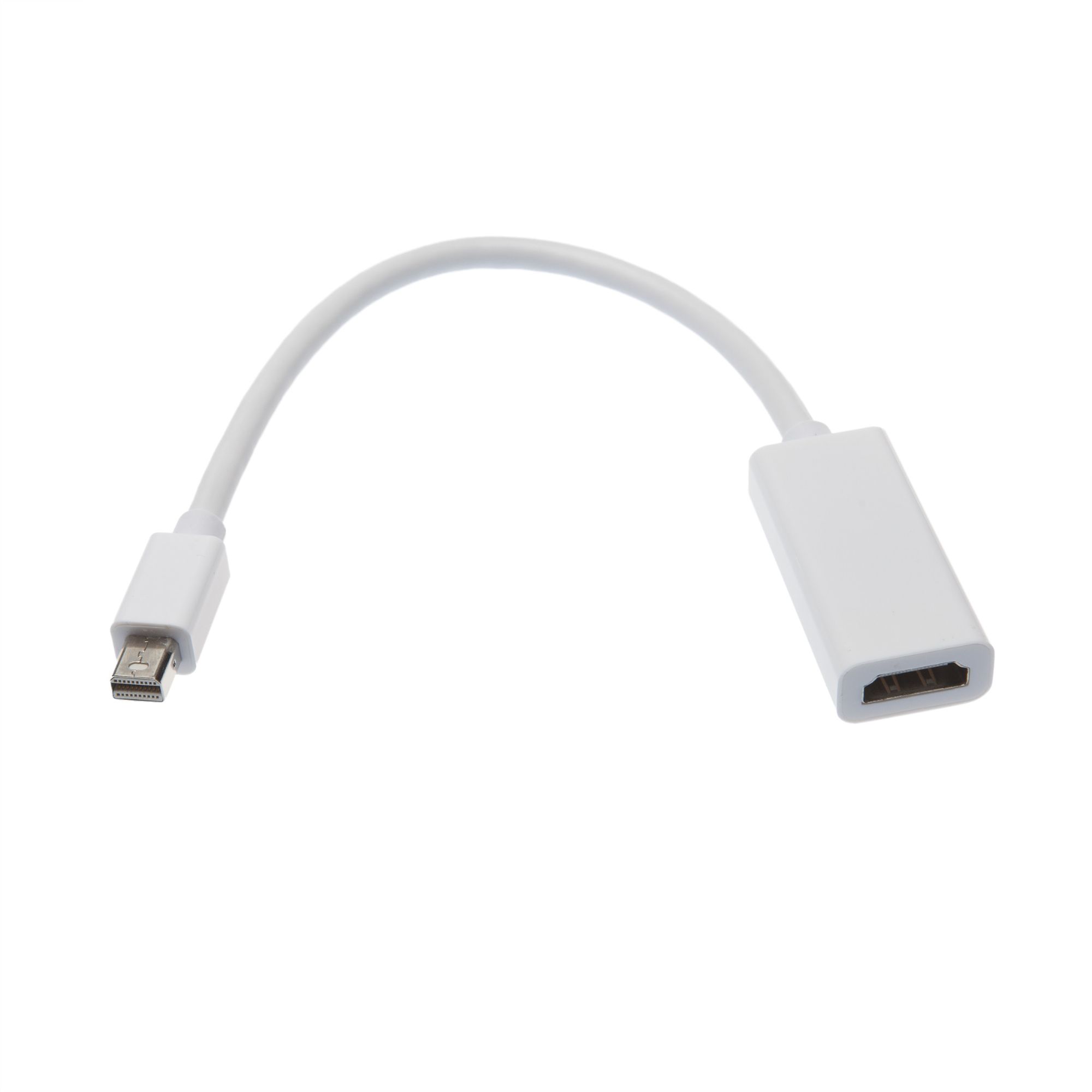 Adaptateur APM DisplayPort mini vers HDMI - 15 cm - Blanc - Prise en charge de 1080p