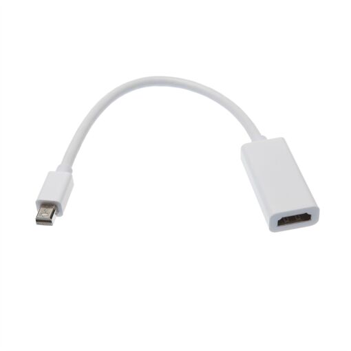 APM Mini DisplayPort to HDMI Adapter - 15 cm - White - 1080p Support