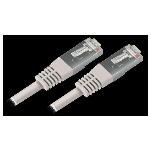 Câble réseau APM - 15 m, Cat 6, paire torsadée écrantée (F/UTP) - RJ-45 (M) à RJ-45 (M) - Blanc