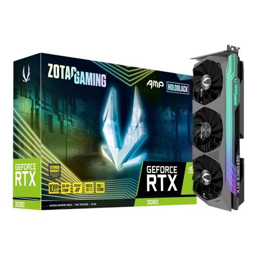 Carte graphique Zotac Gaming GeForce RTX 3080 AMP Holo