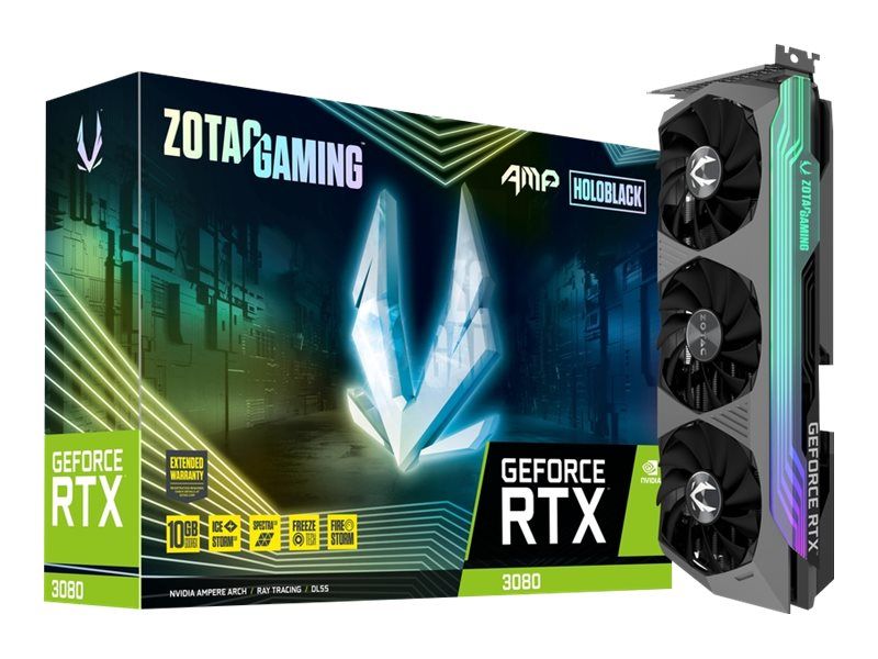 Zotac Gaming GeForce RTX 3080 AMP Holo Graphics Card
