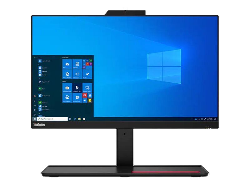 Lenovo ThinkCentre M70a, 21.5" Core i5, 8GB RAM, 256GB SSD, Black (AZERTY Keyboard)