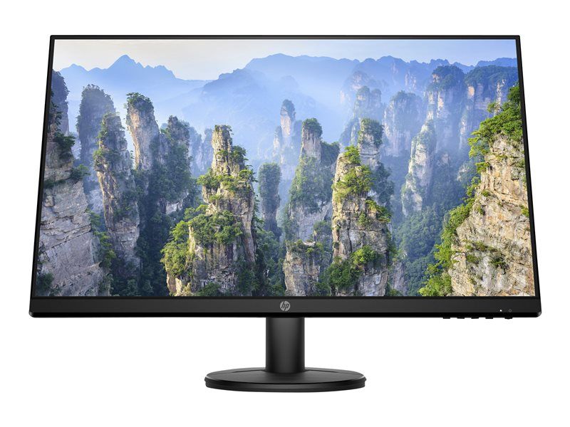 HP v27i LED Monitor - 27" Full HD - Black