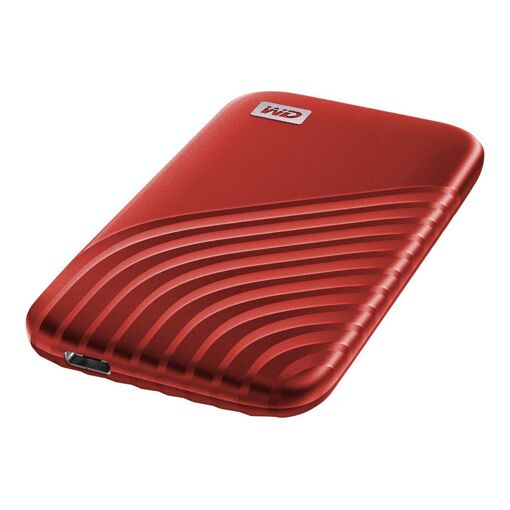 Western Digital My Passport SSD - 1TB - Encrypted - USB-C - Red