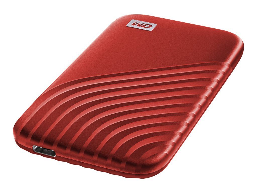 Western Digital My Passport SSD - 1TB - Encrypted - USB-C - Red