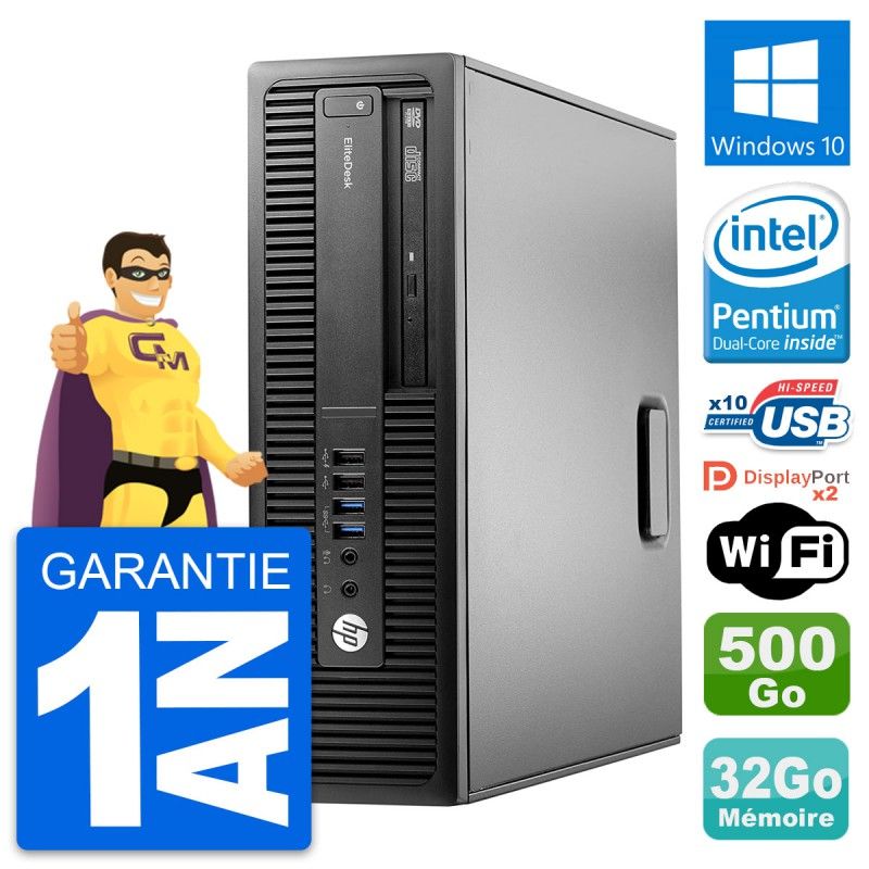HP EliteDesk 800 G2 SFF Desktop Computer