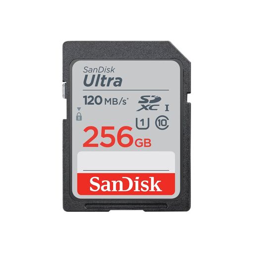 SanDisk Ultra Flash Memory Card - 256GB - UHS-I U1 / Class 10 - SDXC UHS-I