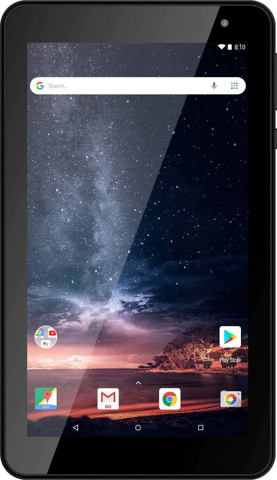 Tableta táctil Logicom LA TAB 74 16 GB Negro Cuád-Core