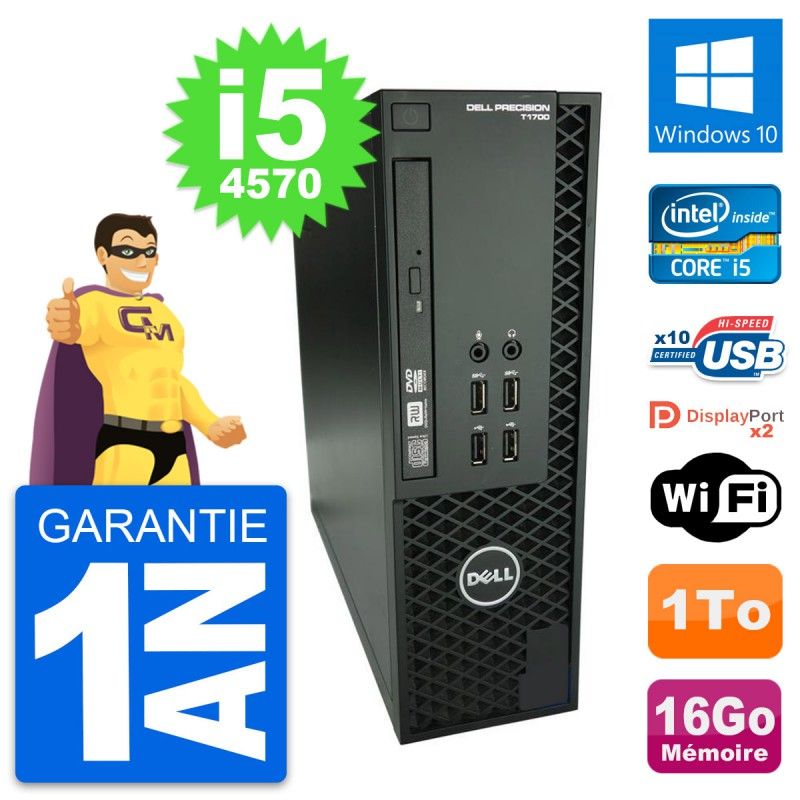Computadora de escritorio Dell T1700 SFF