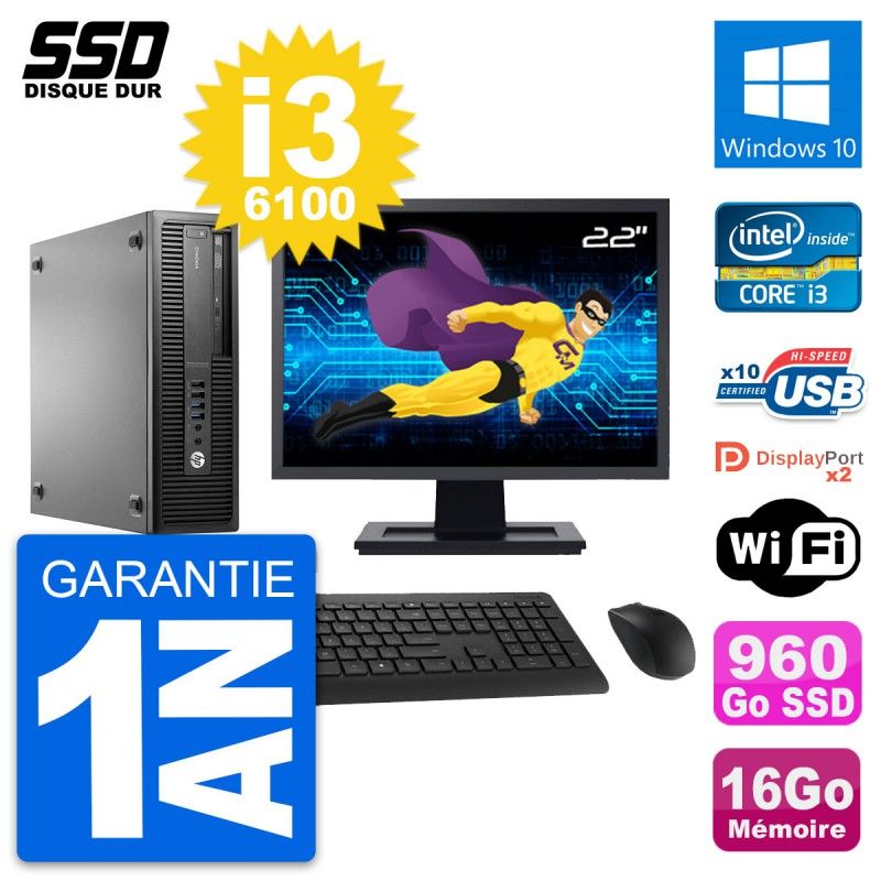 HP EliteDesk 800 G2 SFF Desktop Computer
