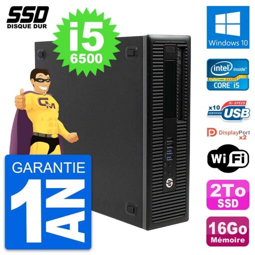 HP EliteDesk 800 G2 SFF Computer
