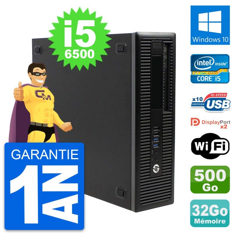 Ordinateur HP EliteDesk 800 G2 SFF