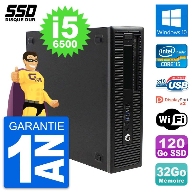HP EliteDesk 800 G2 SFF Desktop Computer