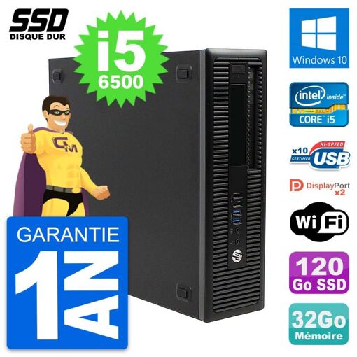 HP EliteDesk 800 G2 SFF Desktop Computer