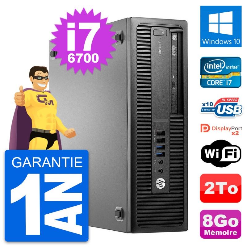 HP EliteDesk 800 G2 SFF Desktop PC