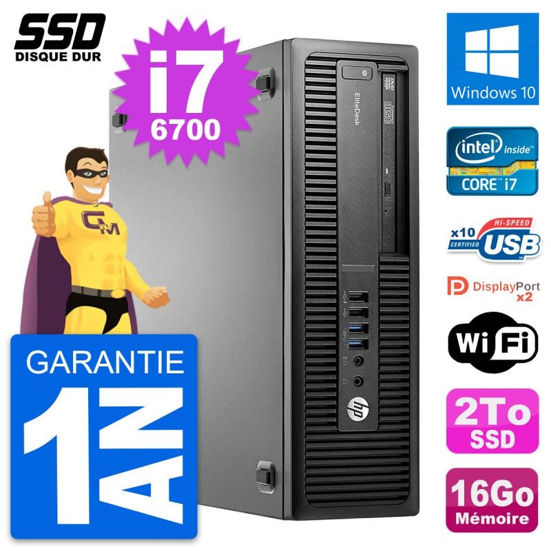 HP EliteDesk 800 G2 SFF Desktop PC
