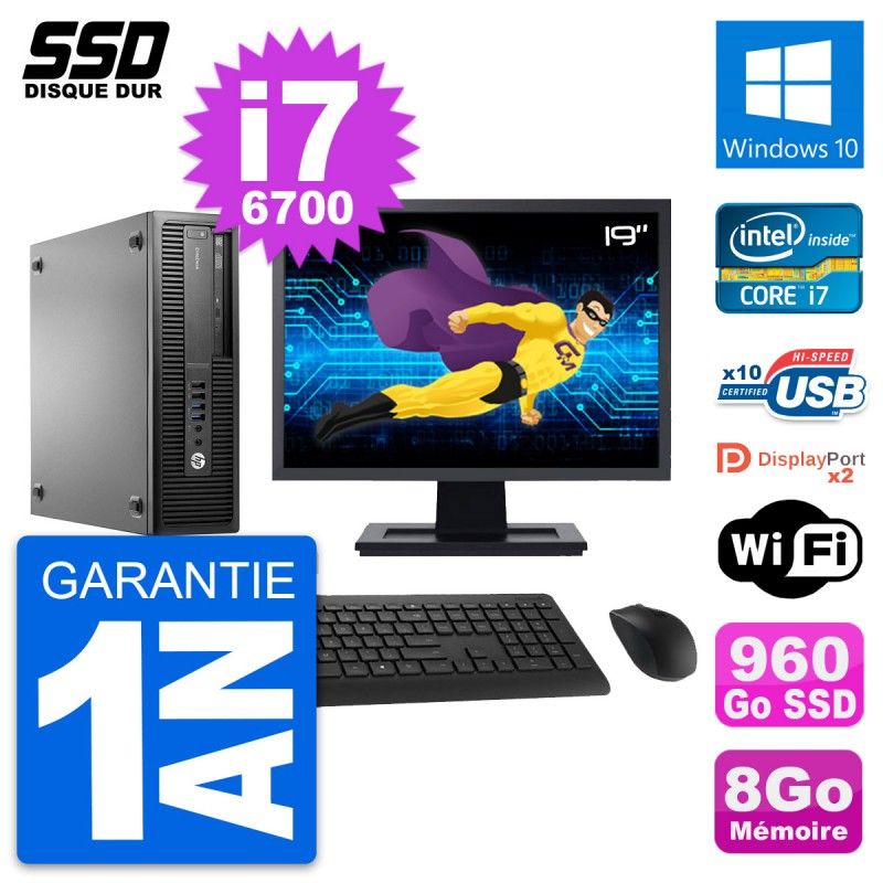 HP EliteDesk 800 G2 SFF Desktop Computer